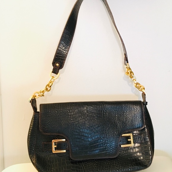 Etienne Aigner Bags Vintage Etienne Aigner Bag Black Patent Purse